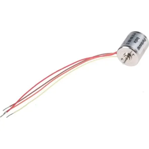 Portescap Disc Magnet Stepper Motor, 7mNm Torque, 7.4 V, 15°, Ø16mm Frame, 1.5mm Shaft - P110-064-068.12 product image