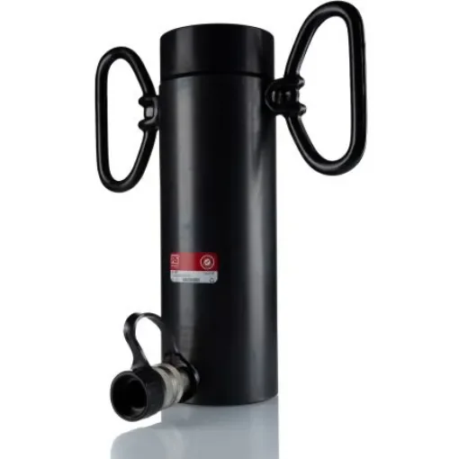 RS PRO Single, Portable Hollow Plunger Hydraulic Cylinders, 22t, 150mm stroke - 2358226 product image