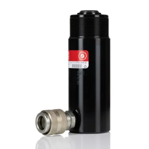 RS PRO Single, Portable General Purpose Hydraulic Cylinder, 10t, 105mm stroke - 2358231 product image