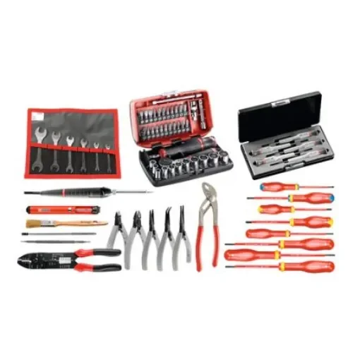 Facom Electricians Tool Kit with Box - 2132.EL31 product image