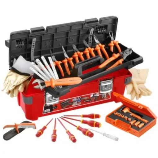 Facom 19 Piece Insulated Tool Set Tool Kit with Box, VDE Approved - 2185C.VSE product image