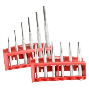 Facom 12-Piece Punch Set, 2 mm, 3 mm, 4 mm, 5 mm, 6 mm, 8 mm Shank - 247.249JS12 product image