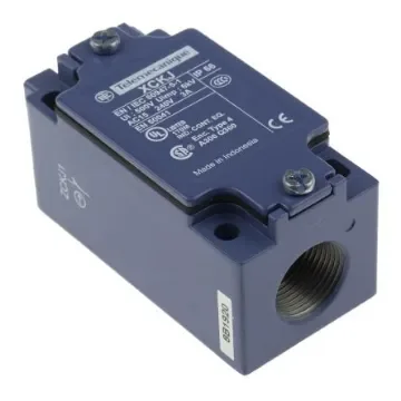 Telemecanique Sensors OsiSense XC Series Lever Limit Switch, NO/NC, IP66, SPDT, Metal Housing, 600V ac Max, 10A Max - XCKJ10541 product image