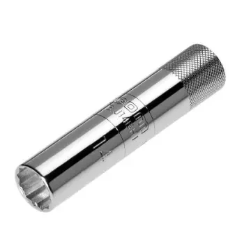 Facom 3/8 in Drive 14mm Spark Plug Socket, 12 point, 90 mm Overall Length - B.J14BH1 product image