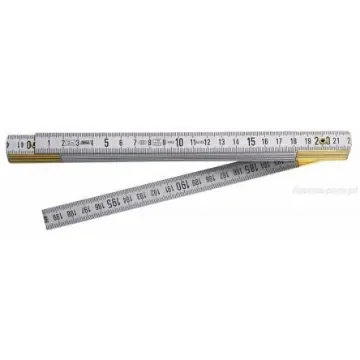Facom 2m Brass Metric Folding Ruler - DELA.626.00 product image