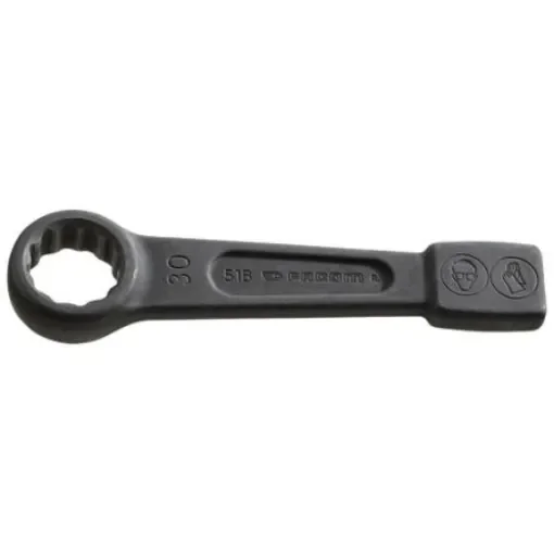 Facom Single Ended Open Spanner, 36mm, Metric, 205 mm Overall - 51BS.36 product image