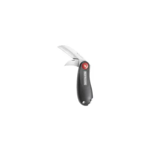 Facom Electricians Knife with Retractable Blade, Retractable, 35 mm, 65 mm Blade Length - 640180PB product image