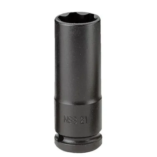 Facom 22mm, 1/2 in Drive Impact Socket, 85 mm length - NSB.22 product image