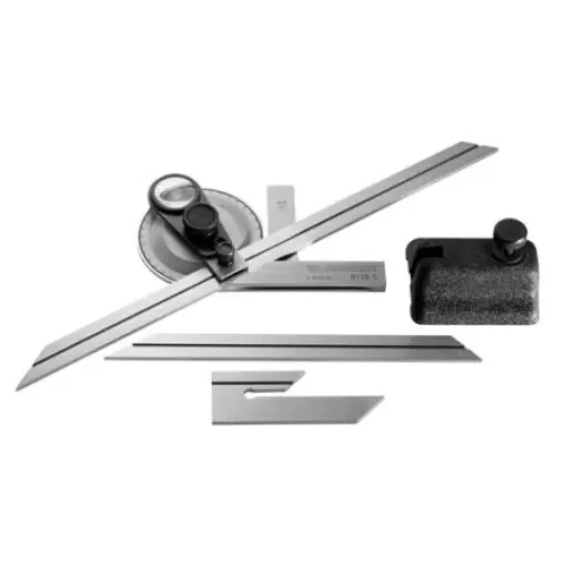 Facom 360°  Vernier  Bevel Precision Protractor, 315 mm Stainless Steel Blade - 813B.S product image