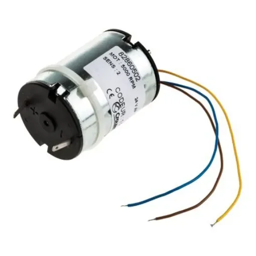 Crouzet Brushed DC Motor, 3.9 W, 24 V dc, 7.7 mNm, 3700 rpm, 2mm Shaft Diameter - 82860502 product image