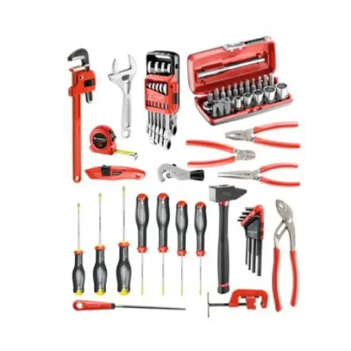 Facom 67 Piece Plumber Tool Set Tool Kit with Foam Inlay - CM.200A product image