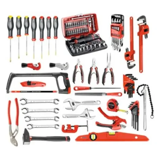 Facom 94 Piece Plumber Tool Set Tool Kit with Foam Inlay - CM.210A product image