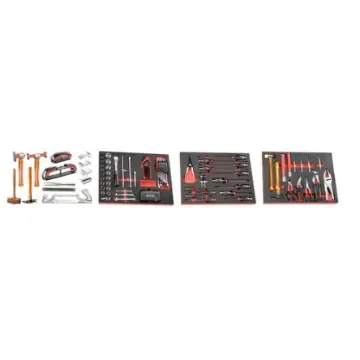 Facom 128 Piece Automotive Tool Kit with Foam Inlay - CM.CAR product image