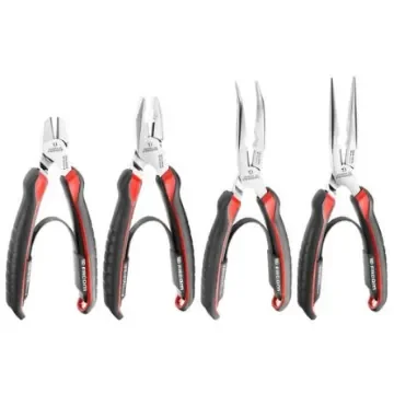 Facom 4-Piece Plier Set, Angled, Straight Tip, 160 mm, 180 mm, 200 mm Overall - CPE.A2 product image