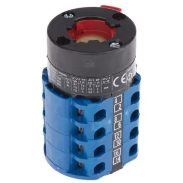 Kraus & Naimer Double Throw Cam Switch, 20A - CA10.A213/GBA001.*FT product image