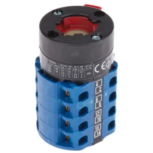 Kraus & Naimer Double Throw Cam Switch, 20A - CA10.A213/GBA001.*FT product image