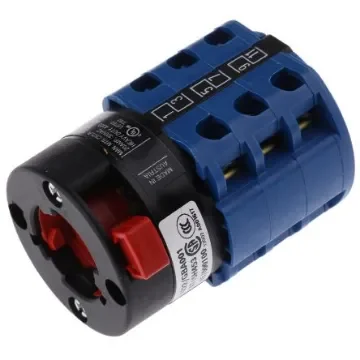 Kraus & Naimer, 3P 2 Position Double Throw Cam Switch, 20A - CA10.A222/GBA001.*FT product image