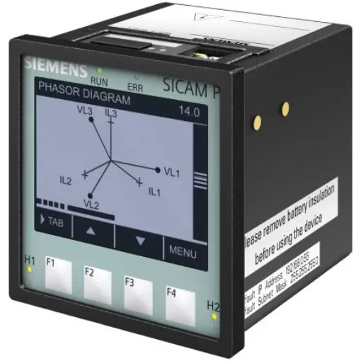 Siemens SICAM P855 Power Quality Analyser, 10A Max, 690V Max - 7KG8551-0AA01-2AA0 product image