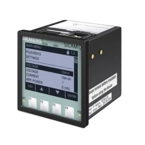 Siemens SICAM Q100 Power Quality Analyser, 10A Max, 690V Max - 7KG9501-0AA01-2AA1 product image