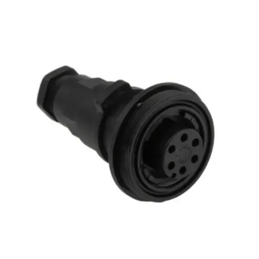 Bulgin Circular Connector, 6 Contacts, Panel Mount, Socket, Female, IP68, Standard Buccaneer Series - PX0740/S product image