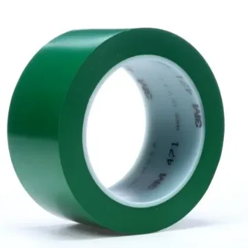 3M 471 Green Vinyl 33m Lane Marking Tape, 0.14mm Thickness - 3M 471 50mmx66m product image