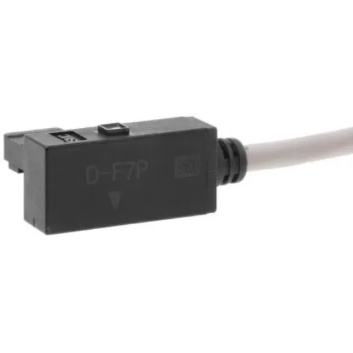 SMC D-F7 Series Solid State Switch, 3m Fly Lead, Rail Mounted - D-F7PL product image