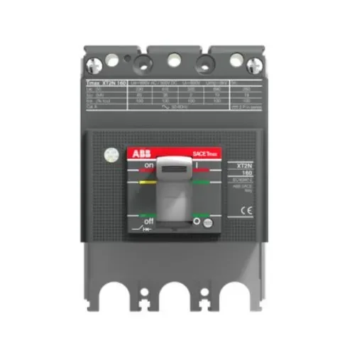 ABB, Tmax XT MCCB 3P 160A, Fixed Mount - 1SDA068167R1 XT2V 160 BLOC  FF product image