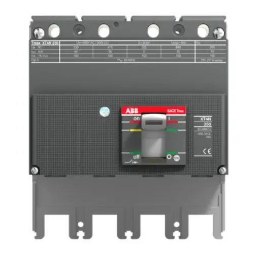 ABB, Tmax XT MCCB 4P 160A, Fixed Mount - 1SDA068295R1 XT4S 160 BLOC  FF product image