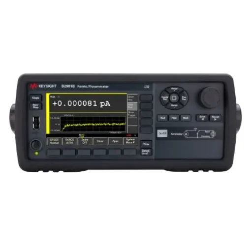 Keysight Technologies Bench Picoammeter, 20mA ac Max, 20mA dc Max - B2981B product image