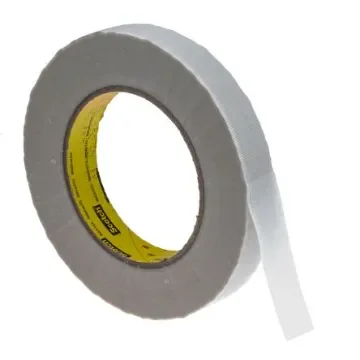 3M Scotch 361 361 Cloth Tape, 55m x 19mm, White, Glass Finish - 361X19,5 product image