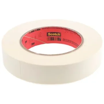 3M SCOTCH 214 Beige Masking Tape 25mm x 55m - 214X25,4 product image