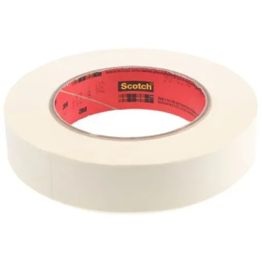 3M SCOTCH 214 Beige Masking Tape 25mm x 55m - 214X25,4 product image