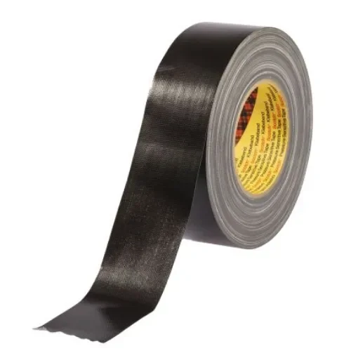 3M Scotch 389 Scotch 389 Duct Tape, 50m x 50mm, Black - Y-389 NOIR product image
