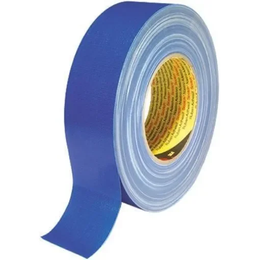 3M Scotch 389 Duct Tape, 50m x 50mm, Blue, PE Coated Finish - Y-389 BLEU CLAIR product image