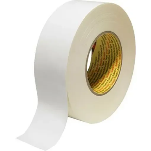 3M Scotch 389 Duct Tape, 50m x 50mm, White, PE Coated Finish - Y-389 BLANC product image