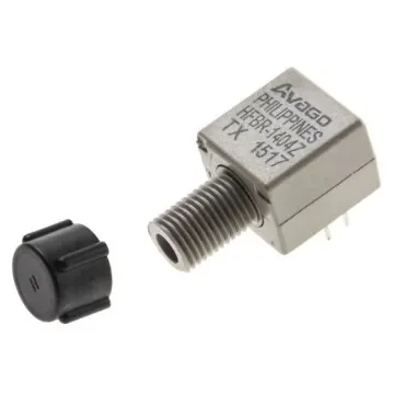 Broadcom HFBR-1404Z, 160MBd Fibre Optic Transmitter 820nm, Round, 27.2 x 12.7 x 10.2mm product image