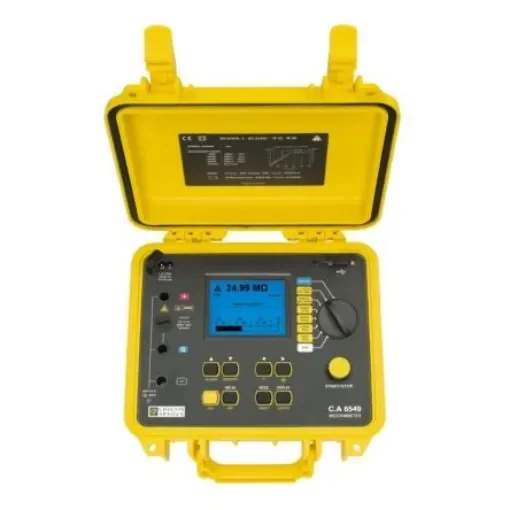 Chauvin Arnoux CA 6549 Insulation Resistance Tester, 40V Min, 5100V Max, 10000GO Max - P01139713 product image