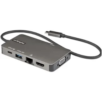 StarTech.com 4K USB-C Docking Station with HDMI, VGA - 3 x USB ports, USB A, USB C - DKT30CHVPD2 product image