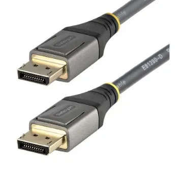 StarTech.com Male DisplayPort to Male DisplayPort, TPE Cable, 8K @ 60 Hz, 2m - DP14VMM2M product image