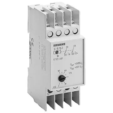 Siemens Voltage Monitoring Relay, 1, 3 Phase, DPDT - 5TT3407 product image