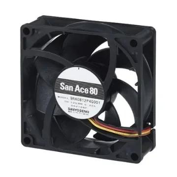 Sanyo Denki Axial Fan, 24 V dc, DC Operation, 6.72W, 280mA Max, 120 x 120 x 25mm - 9RA1224P4G001 product image