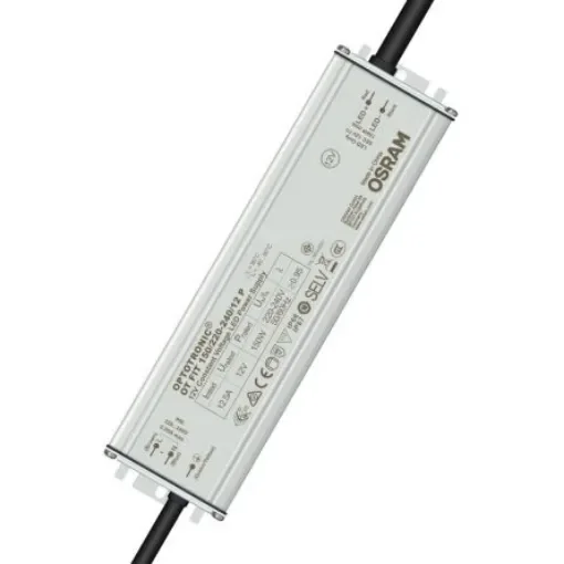 Osram LED Driver, 12.5V Output, 150W Output, 850mA Output, Constant Voltage - OT-FIT-150/220-240/12-P product image