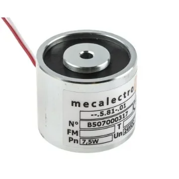 Mecalectro Holding Magnet, 440N Holding Force 24V dc - 5.81.01 product image
