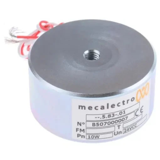 Mecalectro Holding Magnet, 1450N Holding Force 24V dc - 5.83.01 product image