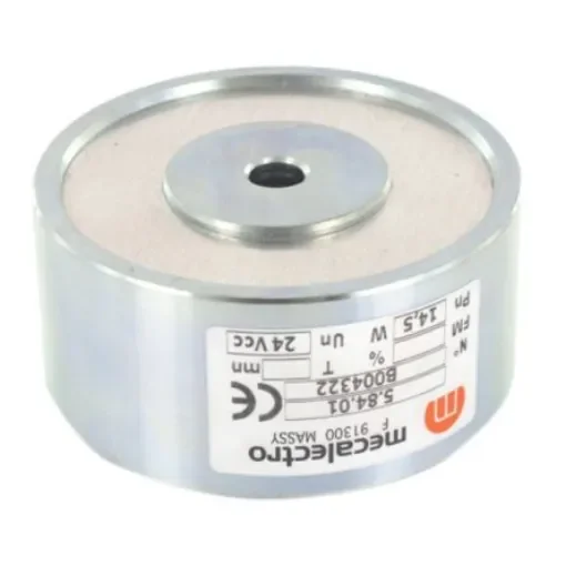 Mecalectro Holding Magnet, 2000N Holding Force 24V dc - 5.84.01 product image