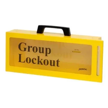 Brady 10 Padlock Lockout Station - METAL 10 PADLOCK WALL LOCK BOX product image