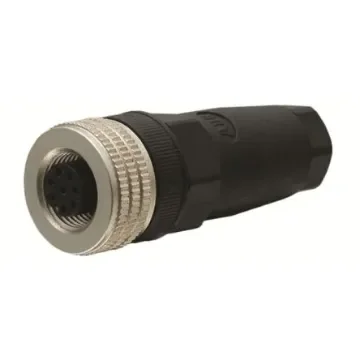 ABB Circular Connector, 8 Contacts, Cable Mount, M12 Connector, Socket, Female, IP65, 2TLA Series - 2TLA020055R1600 M12-C03 product image