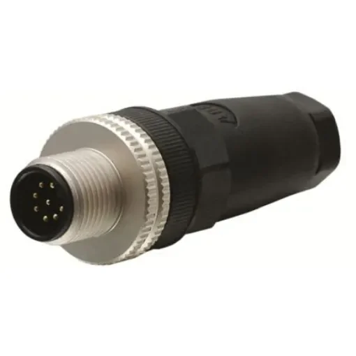 ABB Circular Connector, 8 Contacts, Cable Mount, M12 Connector, Socket, Male, IP65, 2TLA Series - 2TLA020055R1700 M12-C04 product image