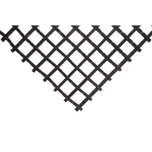 Coba Europe Black Anti-Slip PVC Mat, Cross Ribbed Finish 5m x 0.6m x 12mm - CO010605 product image
