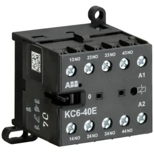 ABB Contactor Relay, 4 A, 4NO - GJH1213001R0407 KC6-40E 12V-DC product image